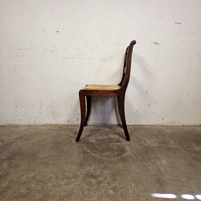 Sedia in stile rustico
