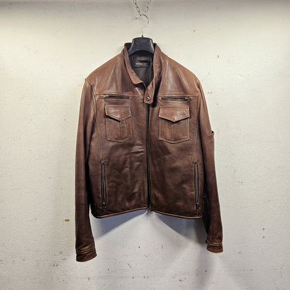 Giacca Bruno Magli in pelle (T. 52)