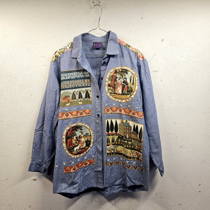 Camicia con Patchwork (T. 40/42)