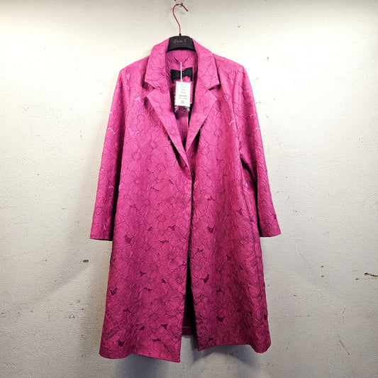 Soprabito Fucsia con Lavorazione Floreale (T. S)