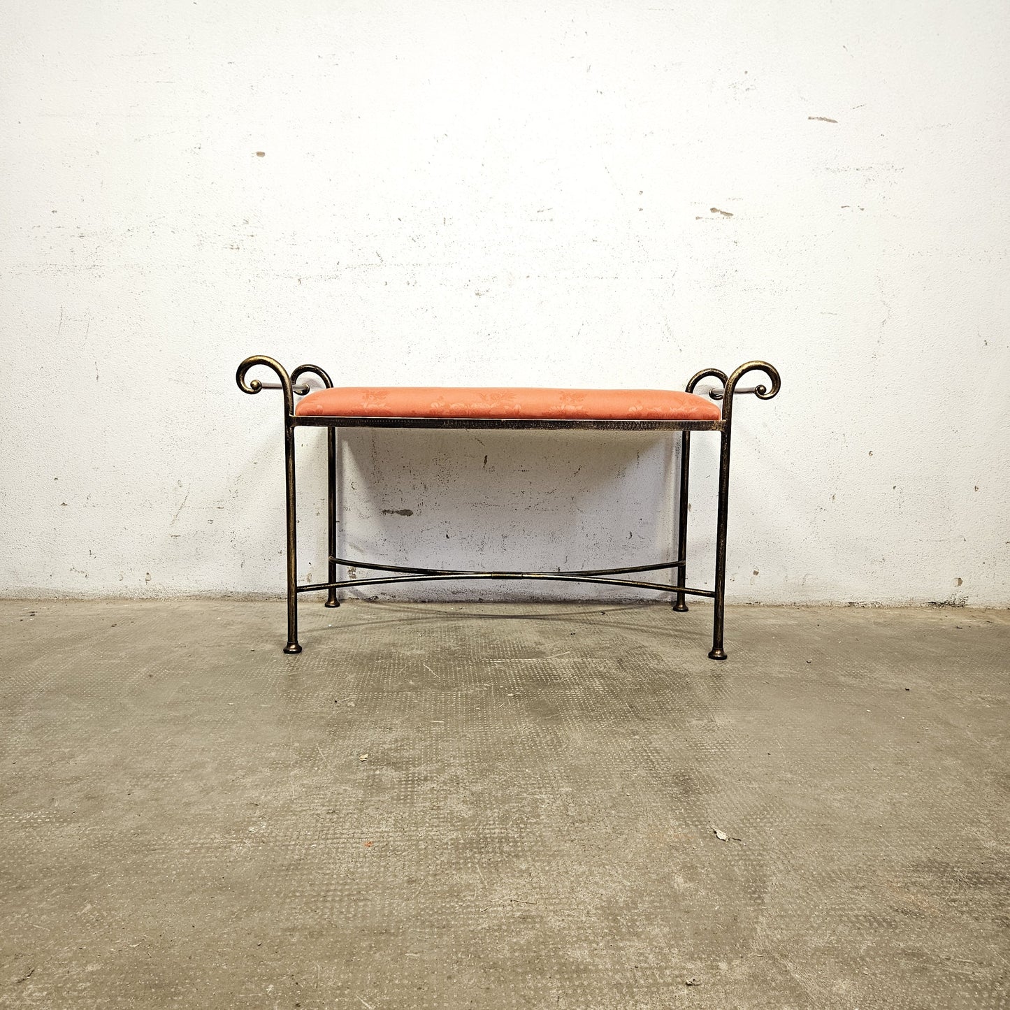 Panca in ferro battuto