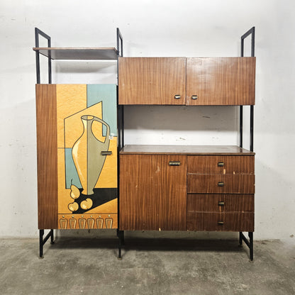 Libreria modulare anni '50