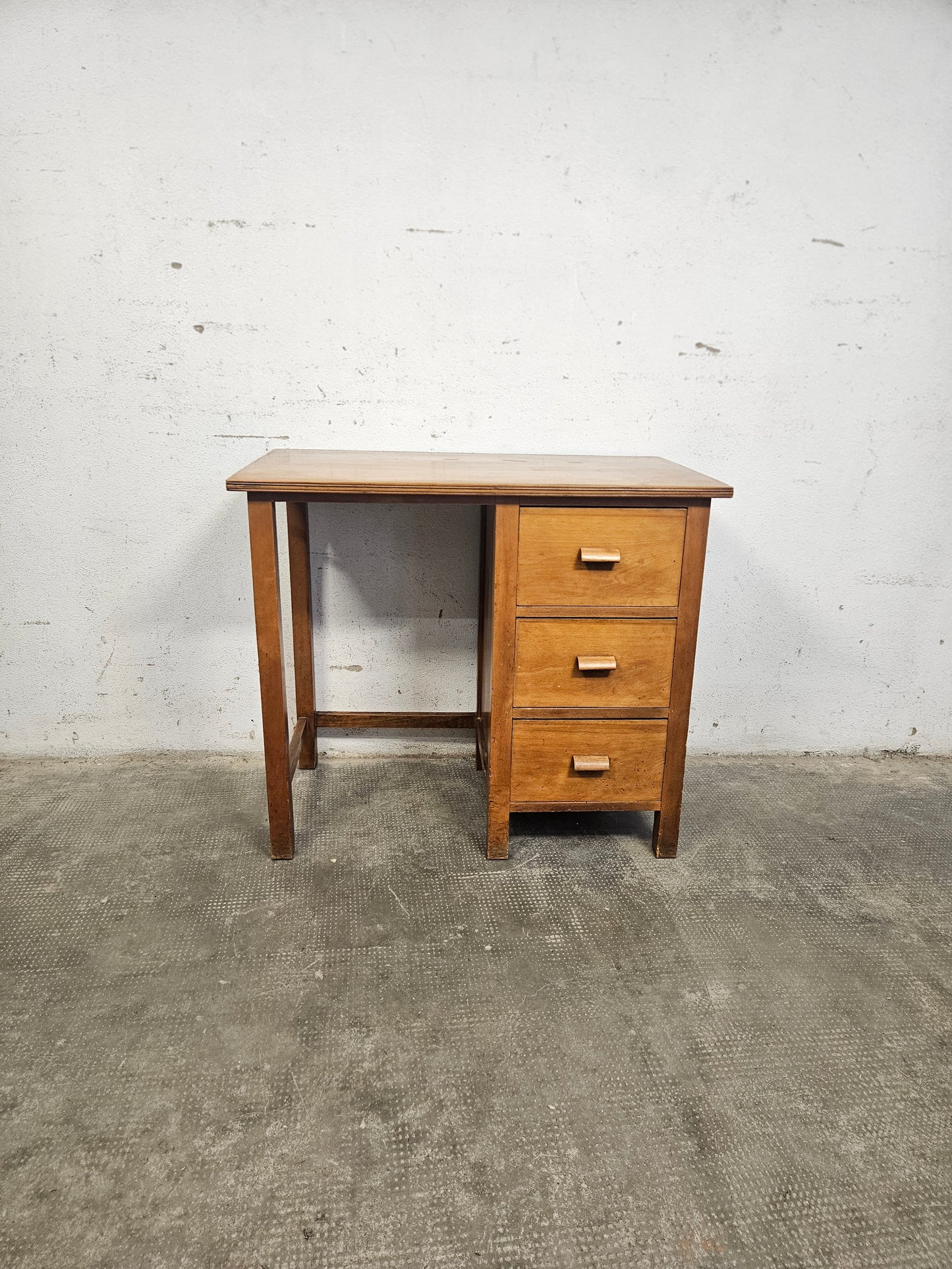 Scrivania Vintage in Legno anni '50