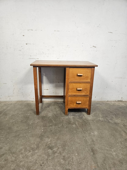 Scrivania Vintage in Legno anni '50