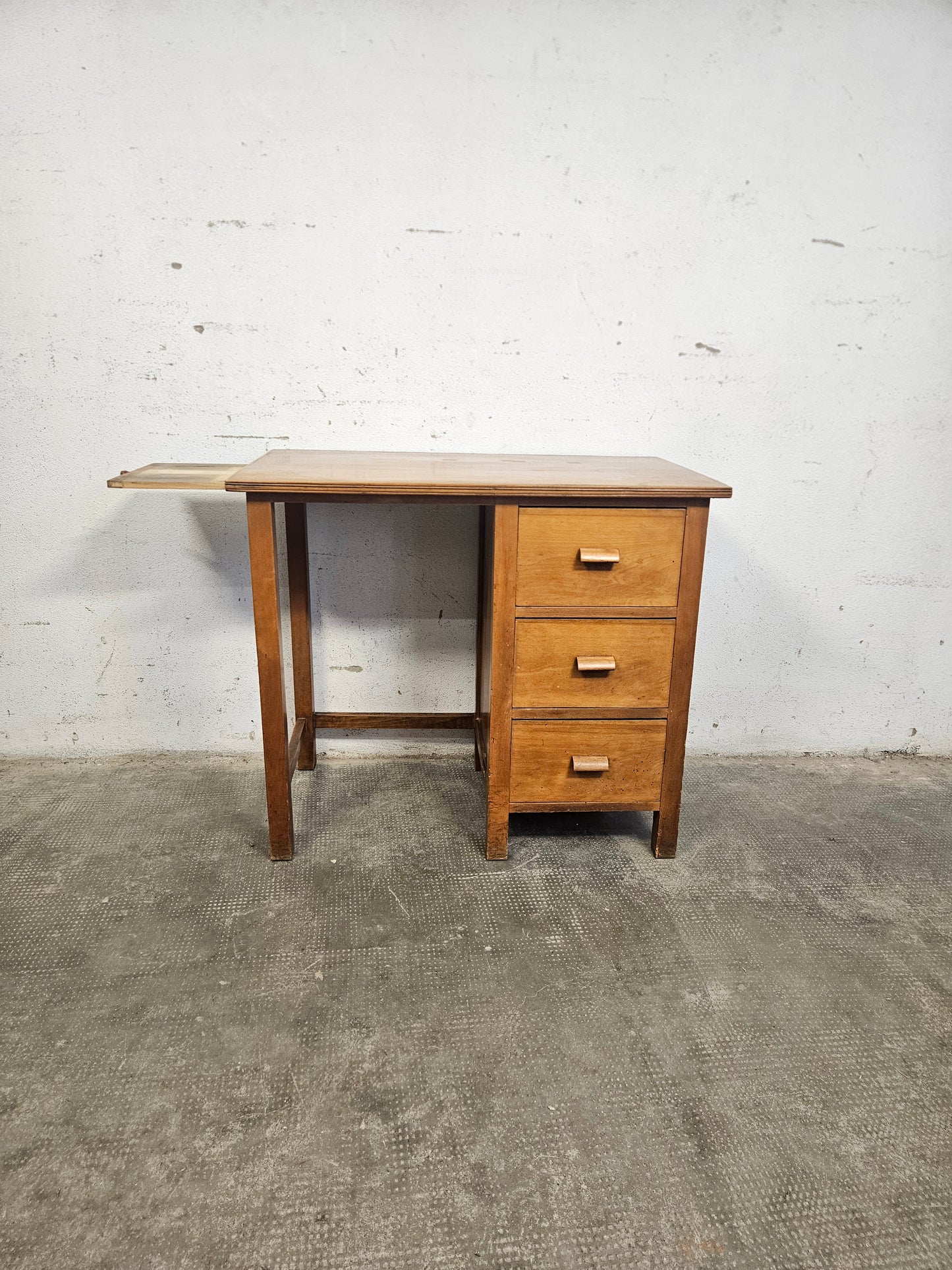 Scrivania Vintage in Legno anni '50