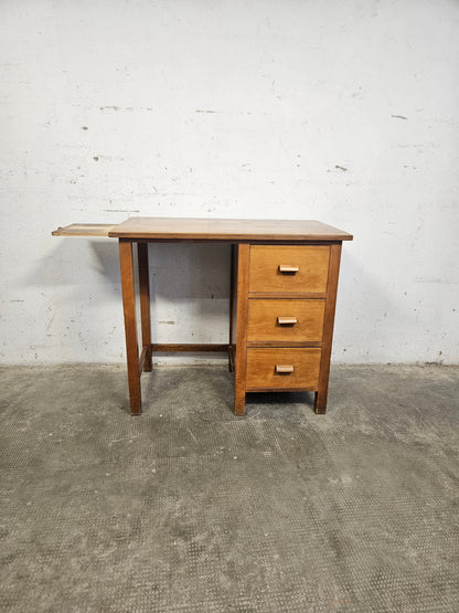 Scrivania Vintage in Legno anni '50