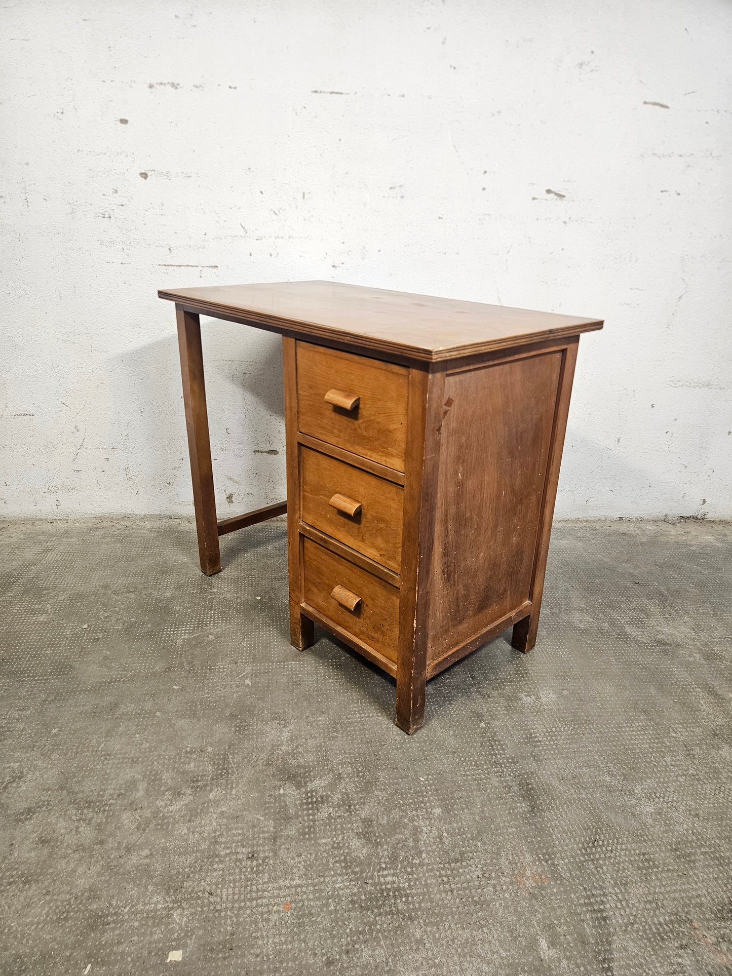 Scrivania Vintage in Legno anni '50