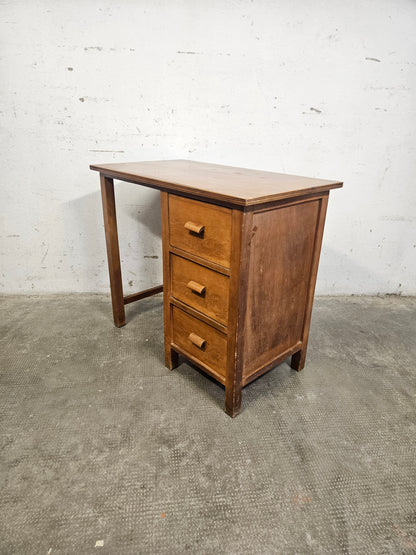 Scrivania Vintage in Legno anni '50
