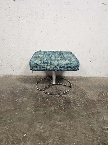 Pouf Poggiapiedi Vintage Anni '70
