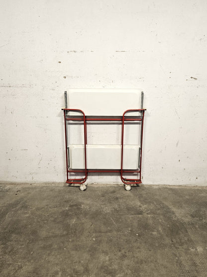 Carrello Portavivande Pieghevole Vintage Anni '70