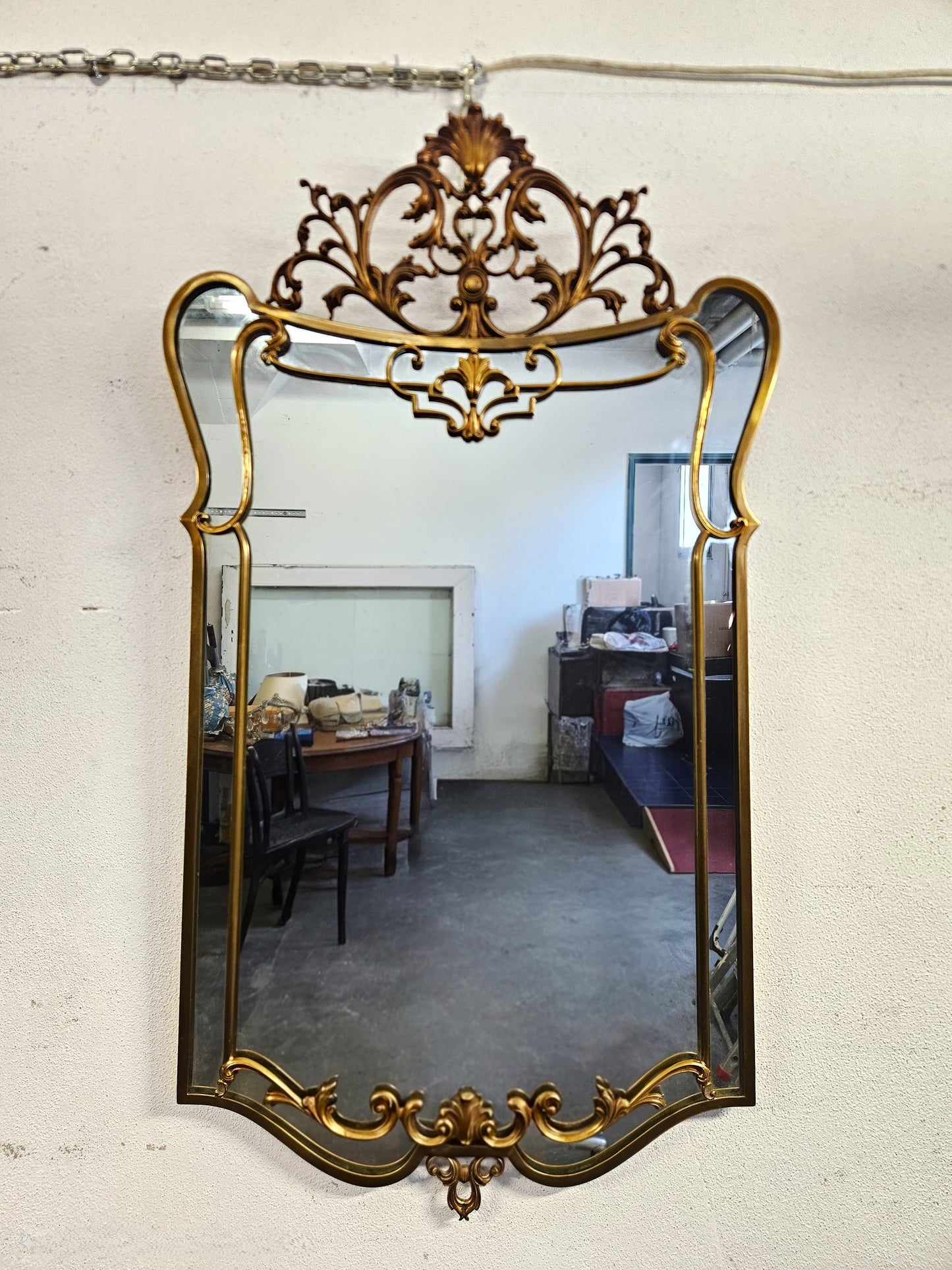 Set Console e Specchiera Vintage Stile Impero