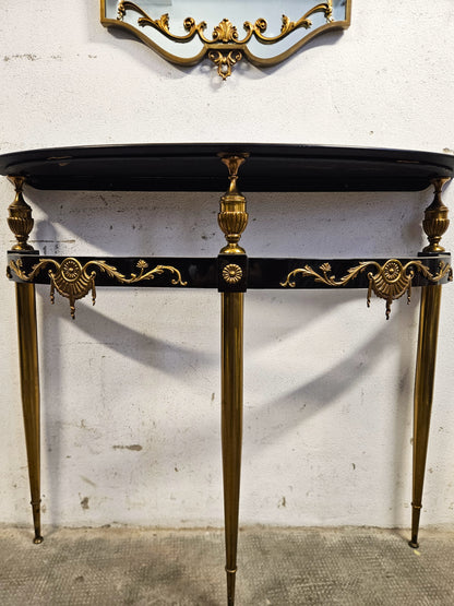Set Console e Specchiera Vintage Stile Impero