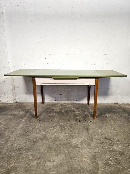 Tavolo da Cucina Vintage Anni '50 Allungabile in Formica