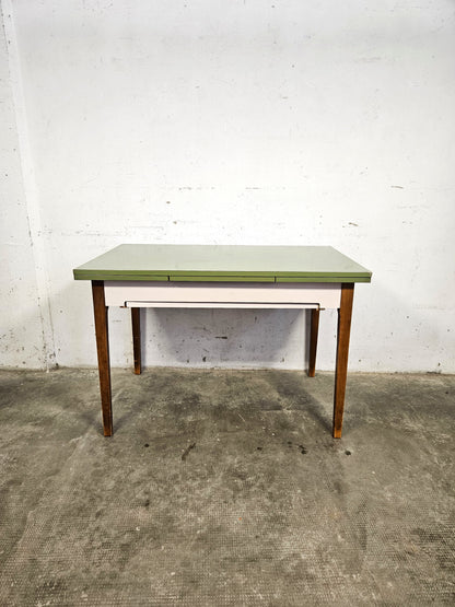 Tavolo da Cucina Vintage Anni '50 Allungabile in Formica