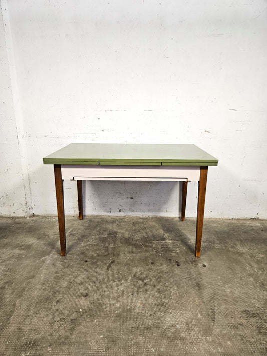 Tavolo da Cucina Vintage Anni '50 Allungabile in Formica