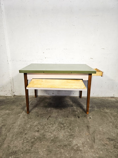 Tavolo da Cucina Vintage Anni '50 Allungabile in Formica