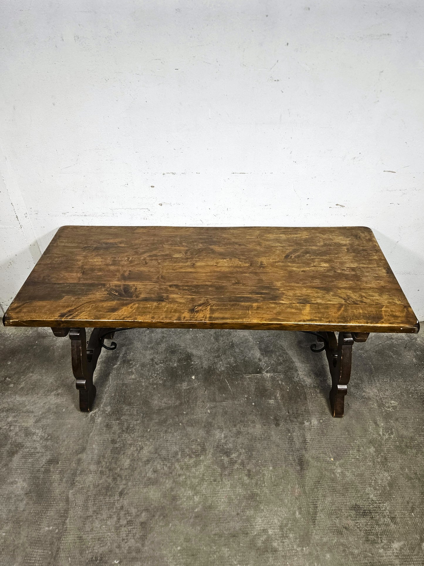 Tavolo Fratino Antico in Legno Massello