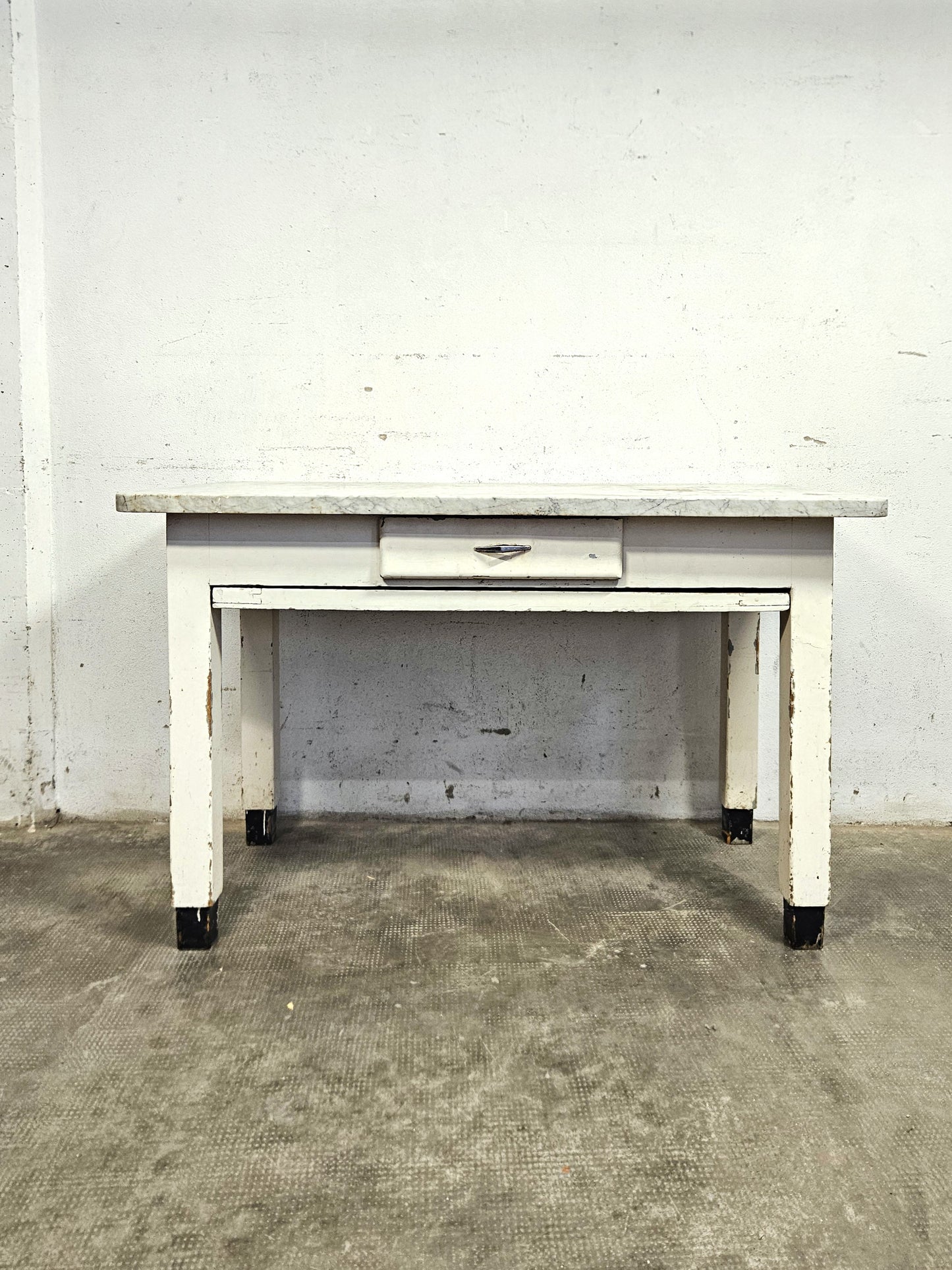 Tavolo da Cucina con Piano in Marmo