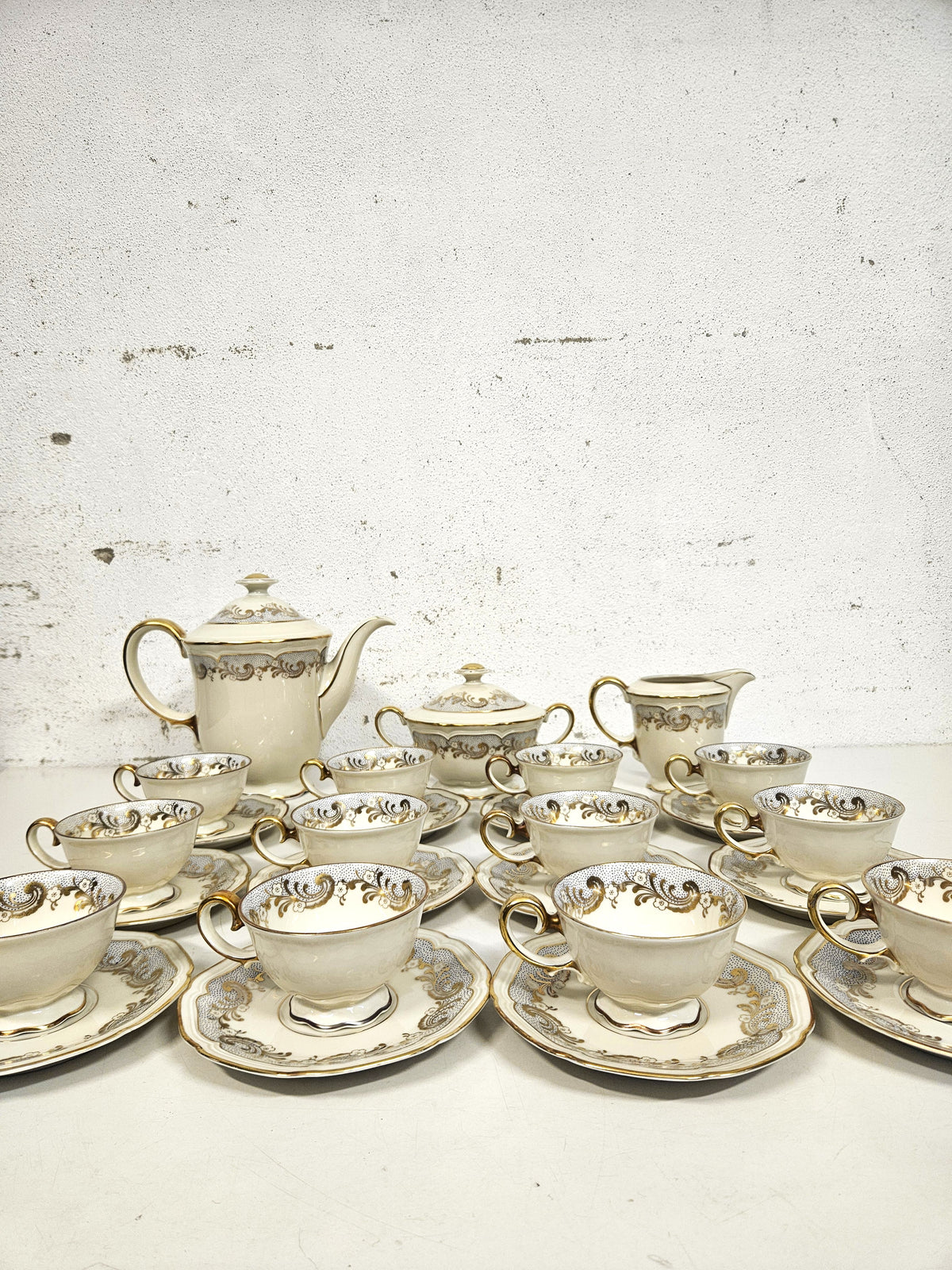 Servizio da Tè e Caffè Vintage Ceramica di Bollate