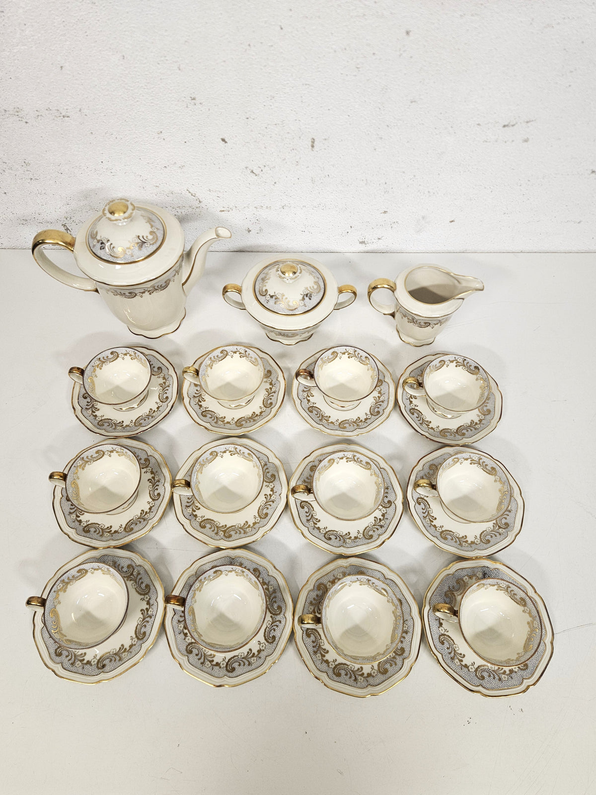 Servizio da Tè e Caffè Vintage Ceramica di Bollate