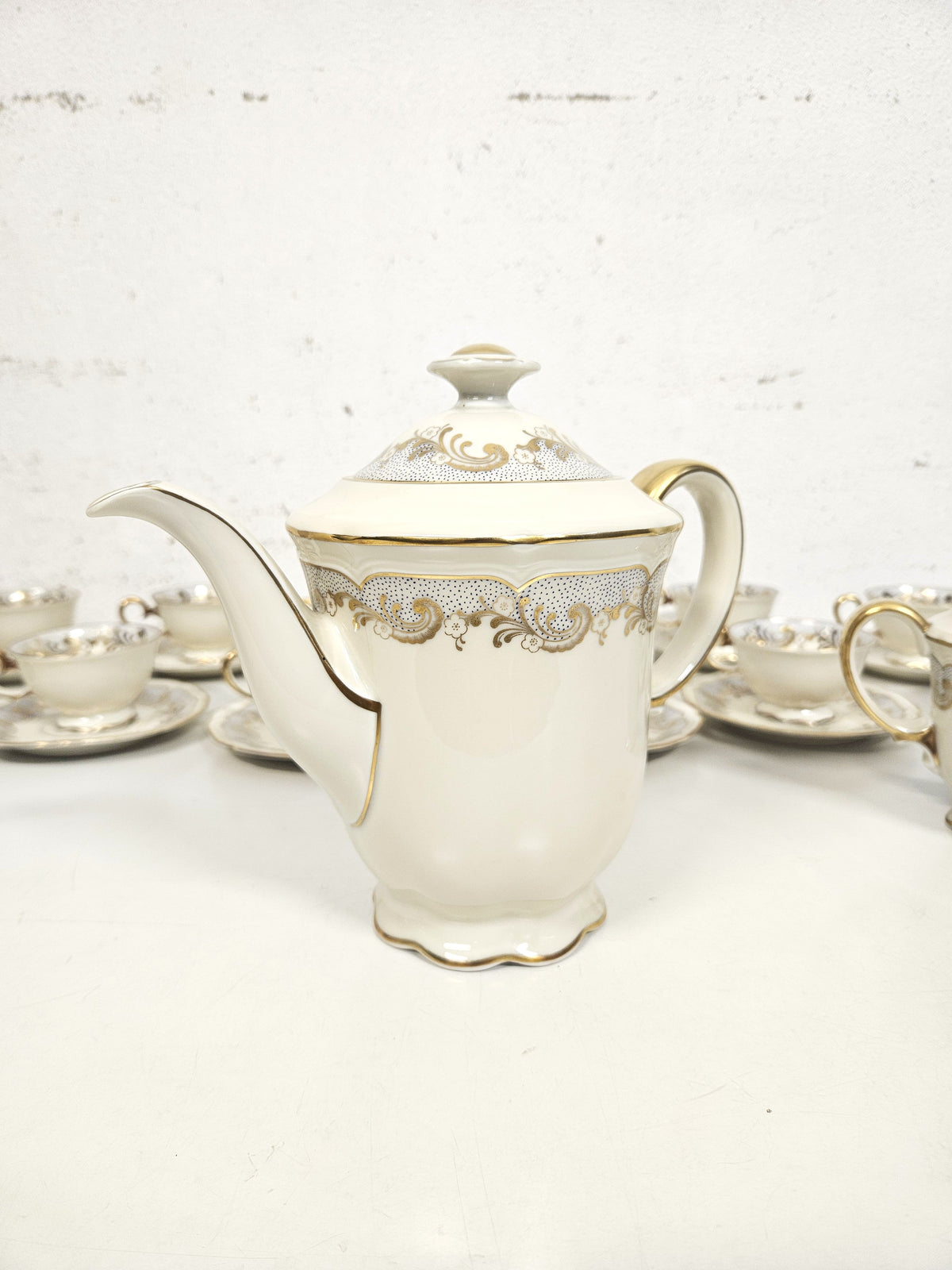 Servizio da Tè e Caffè Vintage Ceramica di Bollate