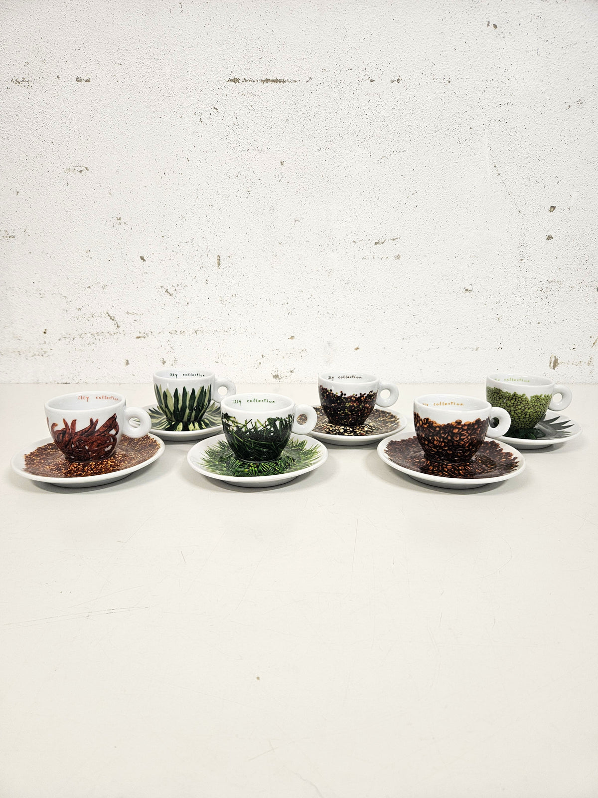 Set di Tazzine da Caffè Vintage Illy Art Collection 2000 di Francis Ford Coppola