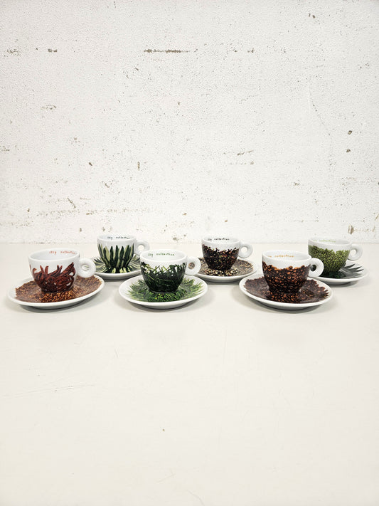 Set di Tazzine da Caffè Vintage Illy Art Collection 2000 di Francis Ford Coppola