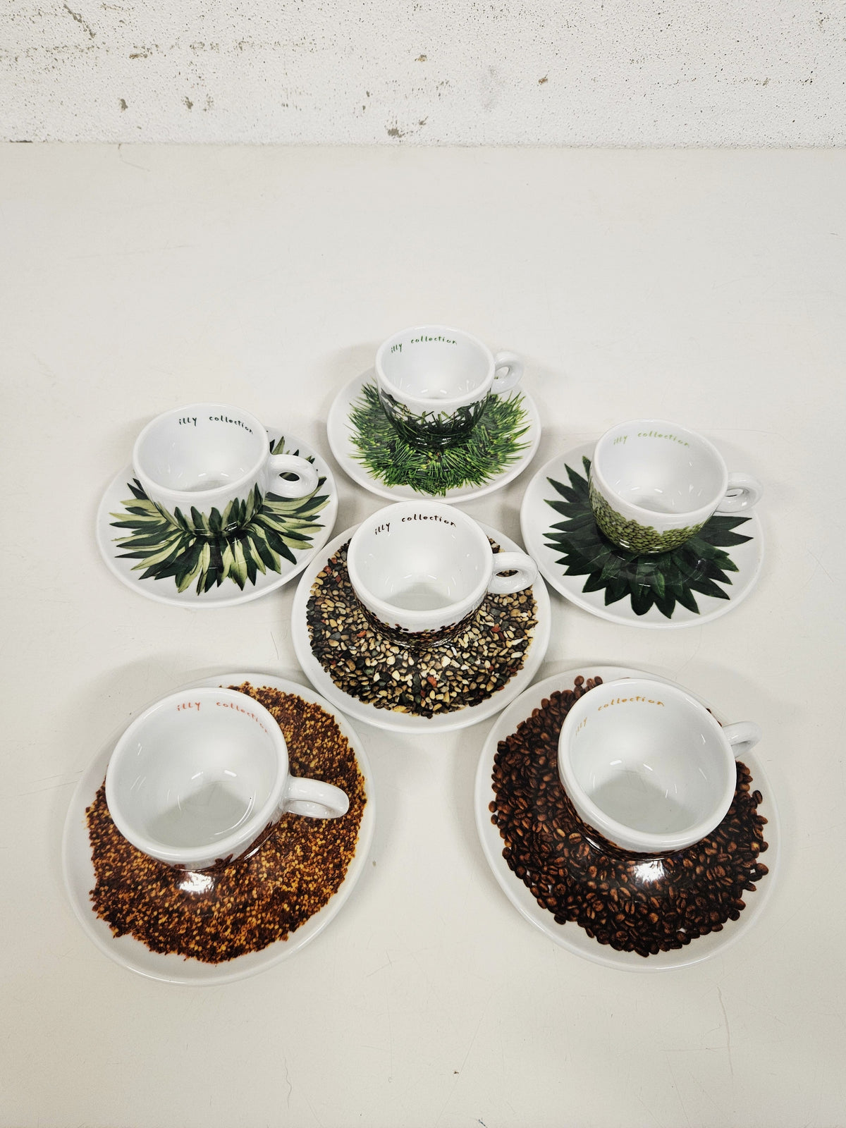 Set di Tazzine da Caffè Vintage Illy Art Collection 2000 di Francis Ford Coppola
