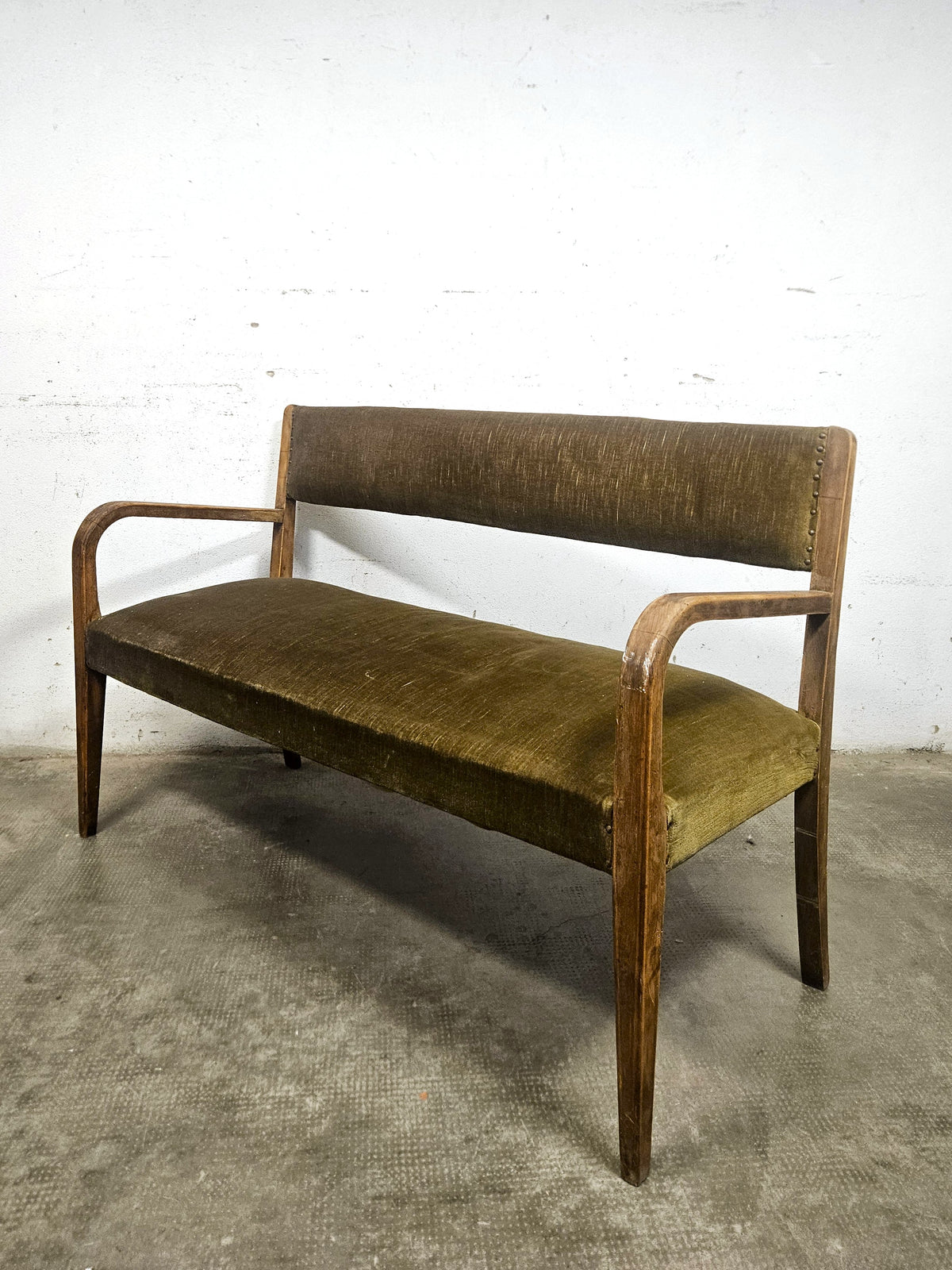 Divanetto Panca a Due Posti Vintage Anni '50
