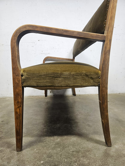 Divanetto Panca a Due Posti Vintage Anni '50