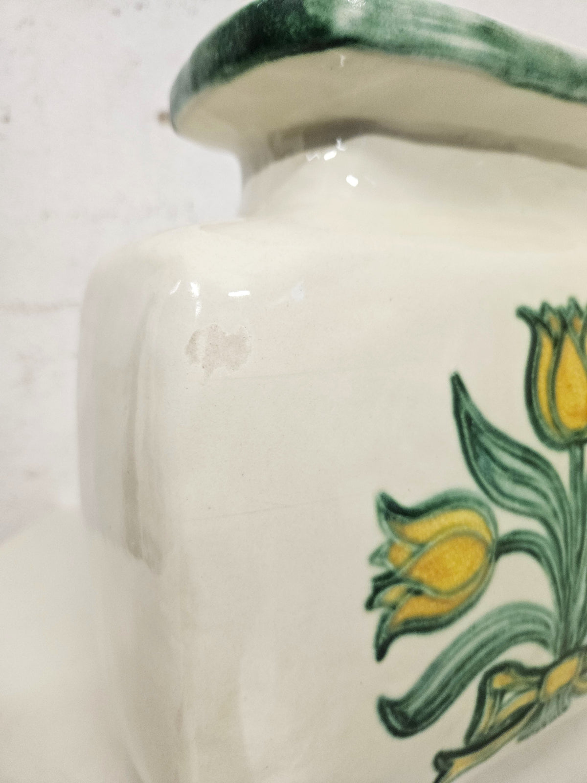 Coppia di Vasi Vintage Anni '70-'80 in Ceramica Thun