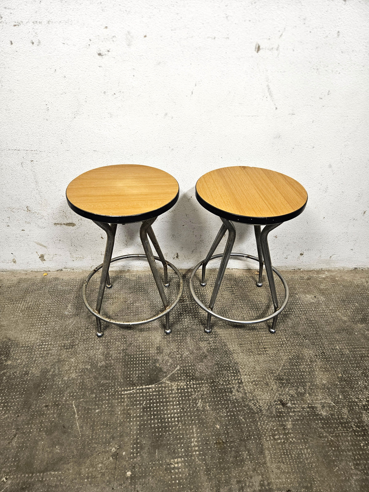 Coppia di Sgabelli Vintage Anni '70
