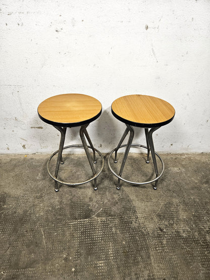 Coppia di Sgabelli Vintage Anni '70